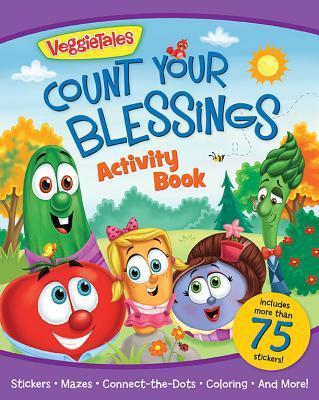 Count Your Blessings Activity Book, VeggieTales, Kathleen Long Bostrom, Children's Board Book, Children's Christian Board Book, Activity Book