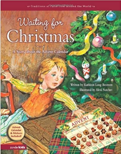 Waiting for Christmas, Kathleen Long Bostrom, Children's Christmas Story, Advent Calendar Book, Children's Christmas Book