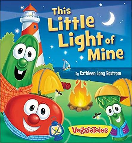 This Little Light of Mine (VeggieTales), Kathleen Long Bostrom, Children's Board Book, Christian Board Book, Children's Christian Book